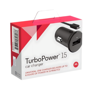 A1 – CARREGADOR VEÍCULAR MOTOROLA TURBO POWER V8-14120
