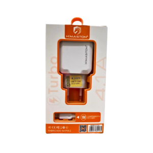 C21 - KIT CARREGADOR GOLD/HMASTON 2 ENTRADAS LIGTHNING 3.1A  Y18-2 - 52394