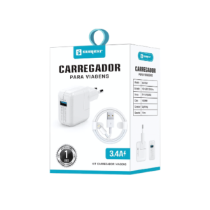 C23 - KIT CARREGADOR SUMEXR 1 USB IPHONE SX-FC57 – 59939
