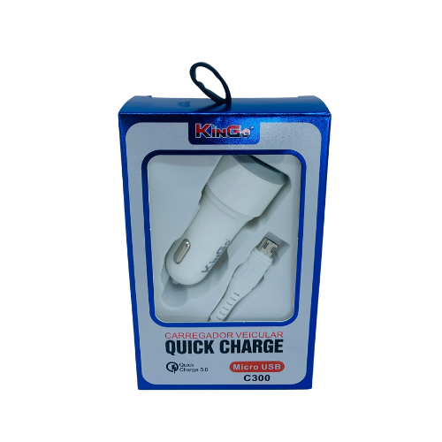 A5 – CARREGADOR  vEÍCULAR QUICK CHARGE C300 V8 - 13948